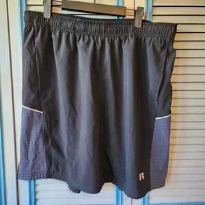 Russell Black Athletic Shorts